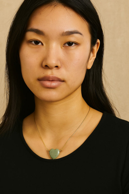 Genuine Guatemalan Jadeite Necklace by Jade Maya