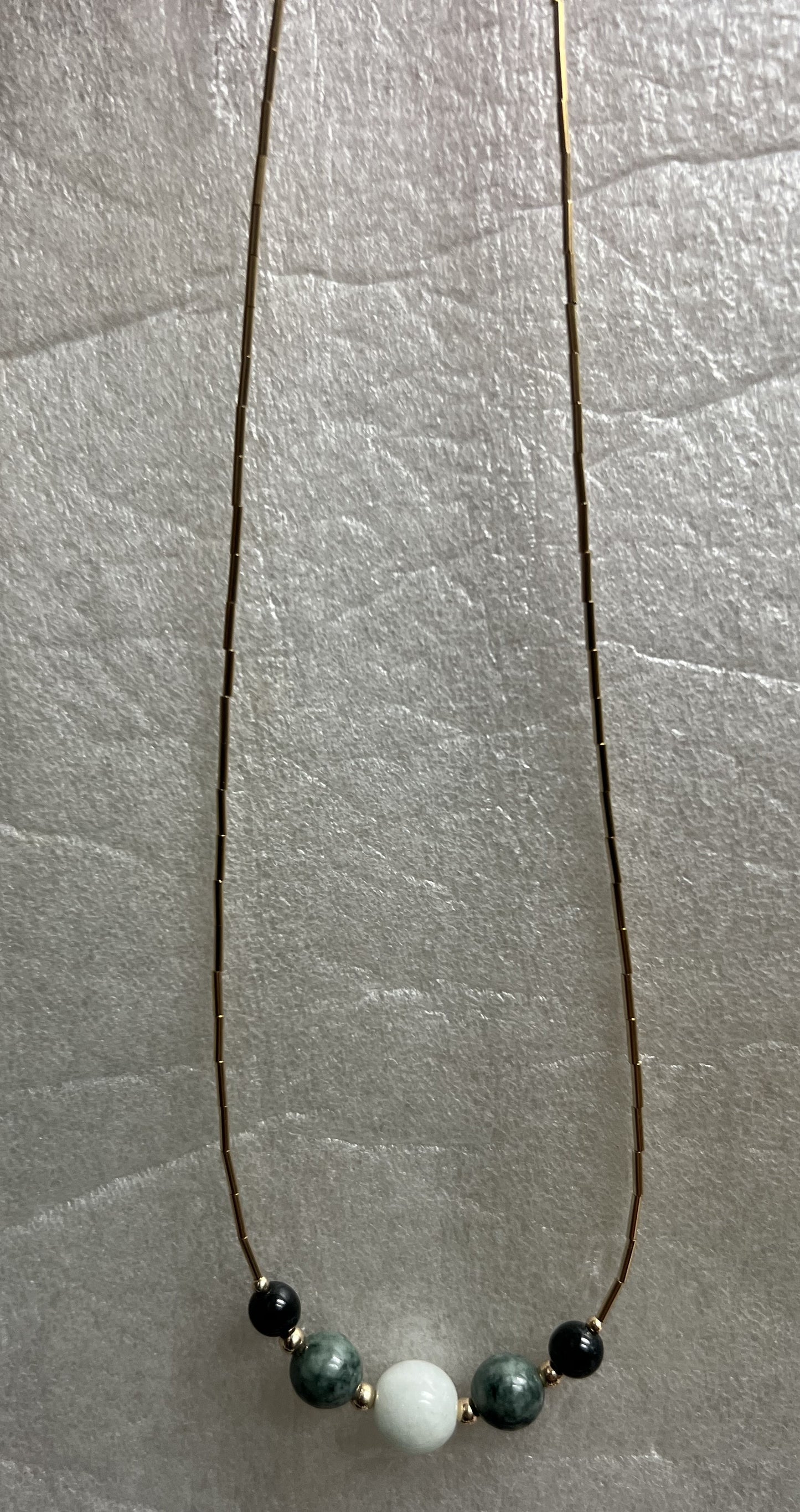 Genuine Guatemalan Jadeite Necklace  by Jade Maya