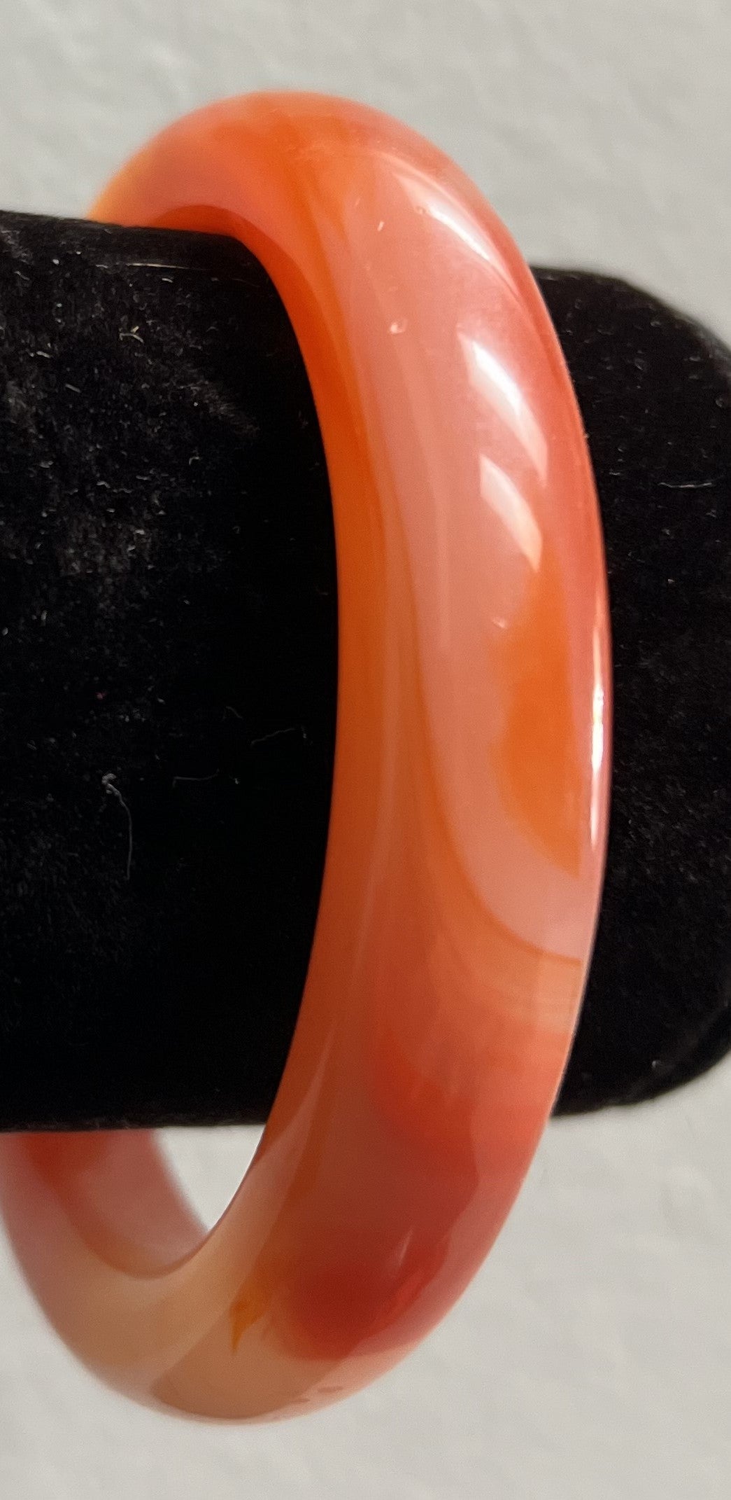 Antigua Guatemala Very Rare Red Jade Jadeite Jade Bangle Bracelet
