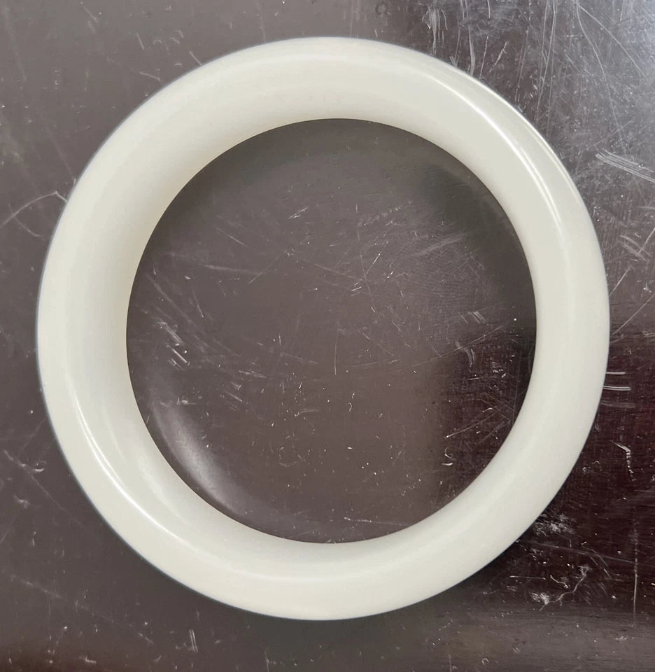 Antigua Guatemala Jadeite Jade Bangle Bracelet 100% Natural White Jade Bracelet